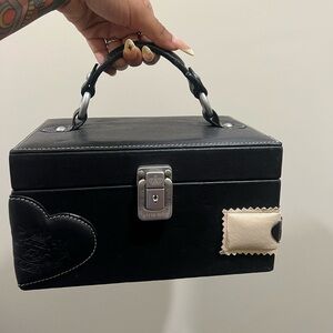 Vintage 2000s juicy couture leather jewelry box